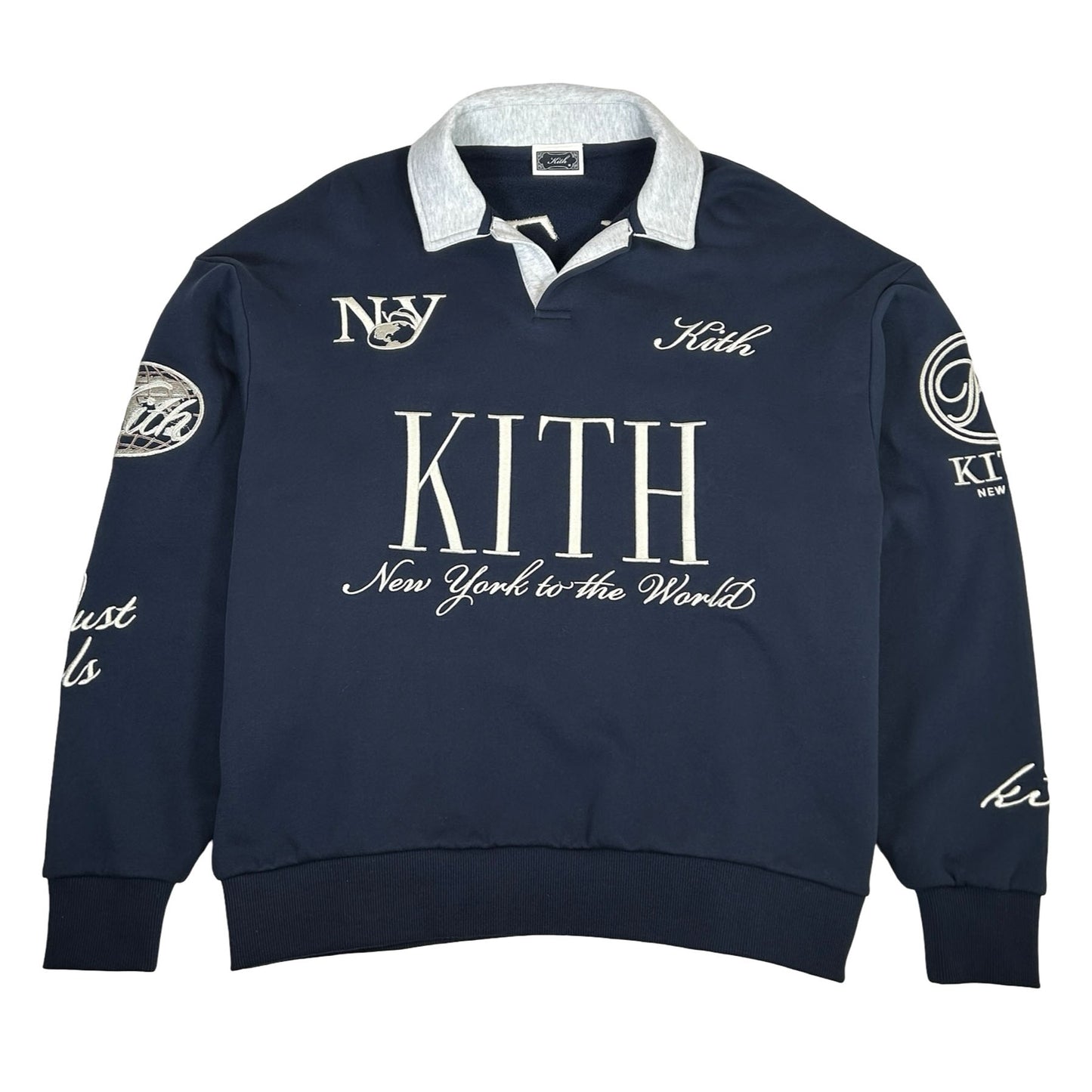 Kith Nelson Collared Pullover Nocturnal [USED] - M (Used2)