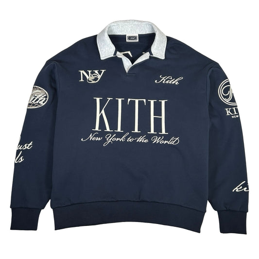 Kith Nelson Collared Pullover Nocturnal [USED] - M (Used2)