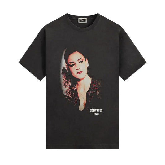 Kith x The Sopranos Adriana Vignette Vintage Tee Black