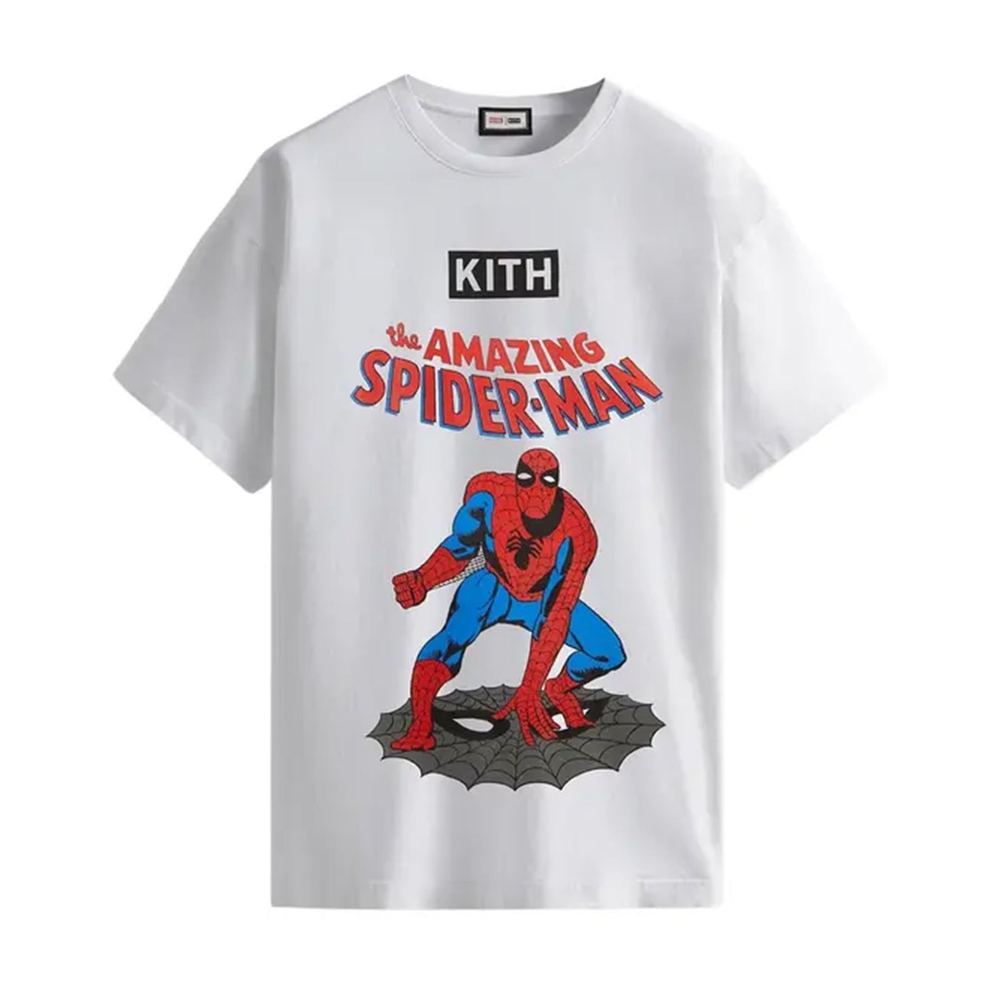 Kith Marvel Spider-Man Allies Vintage Tee White