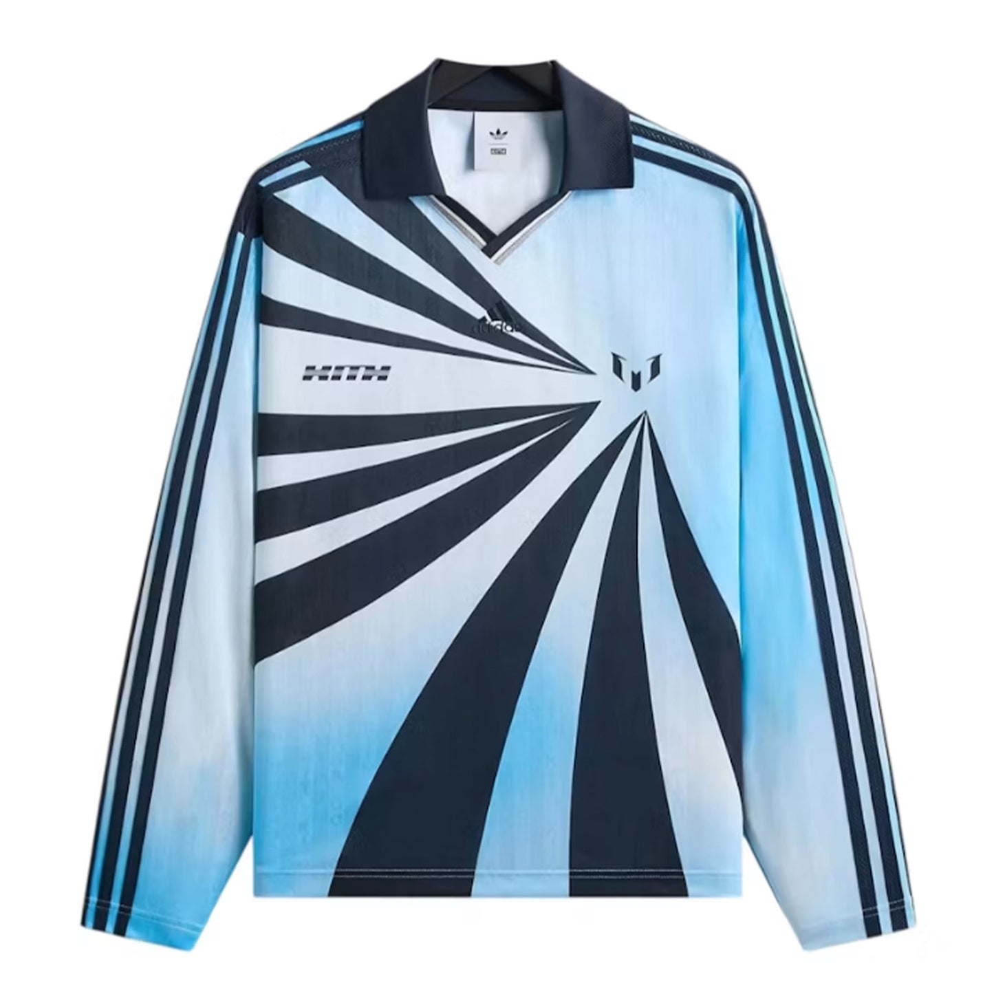Kith & Messi for adidas Football Blue Goalkeeper Long Sleeve Tee