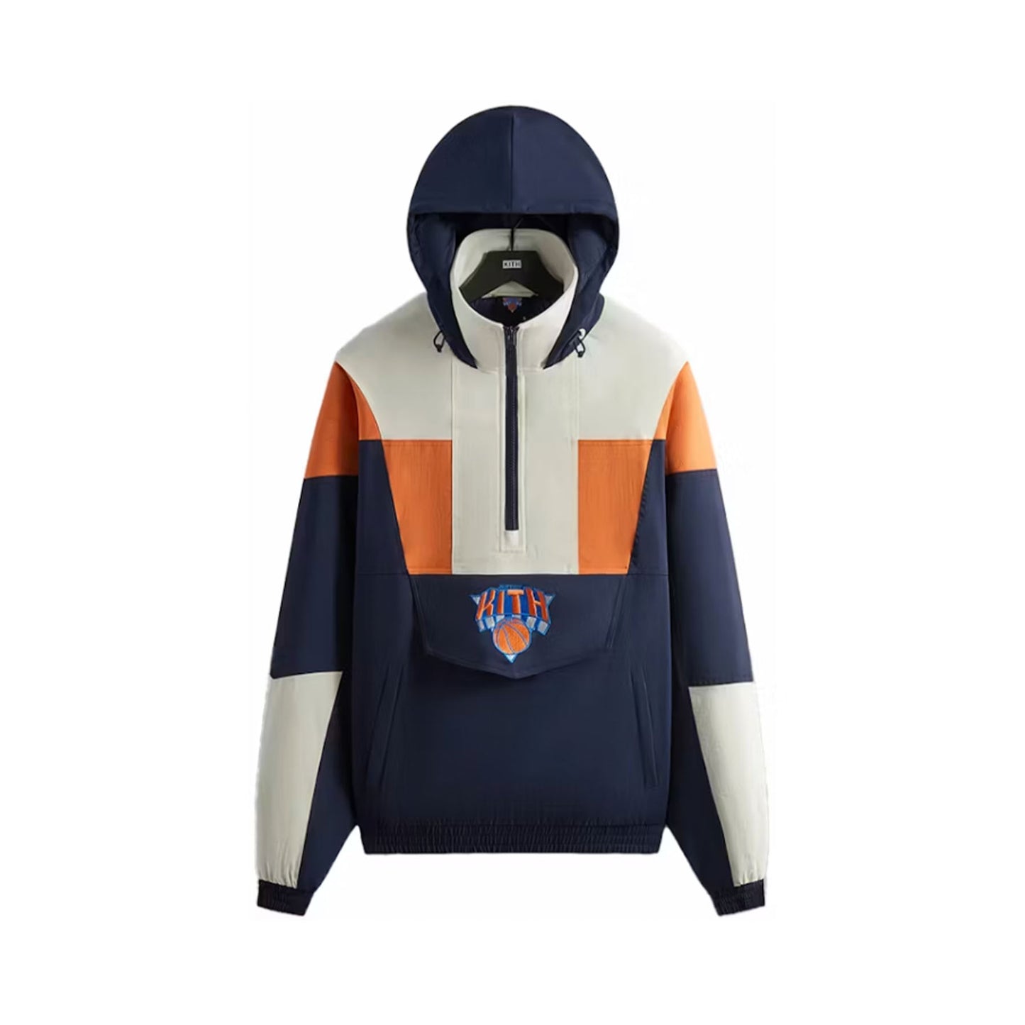 Kith New York Knicks Quarter Zip Anorak Nocturnal [USED] - M (Used)