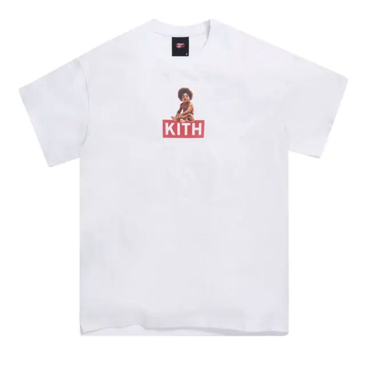 Kith x Biggie Classic Logo Tee White [USED] - S (Used)