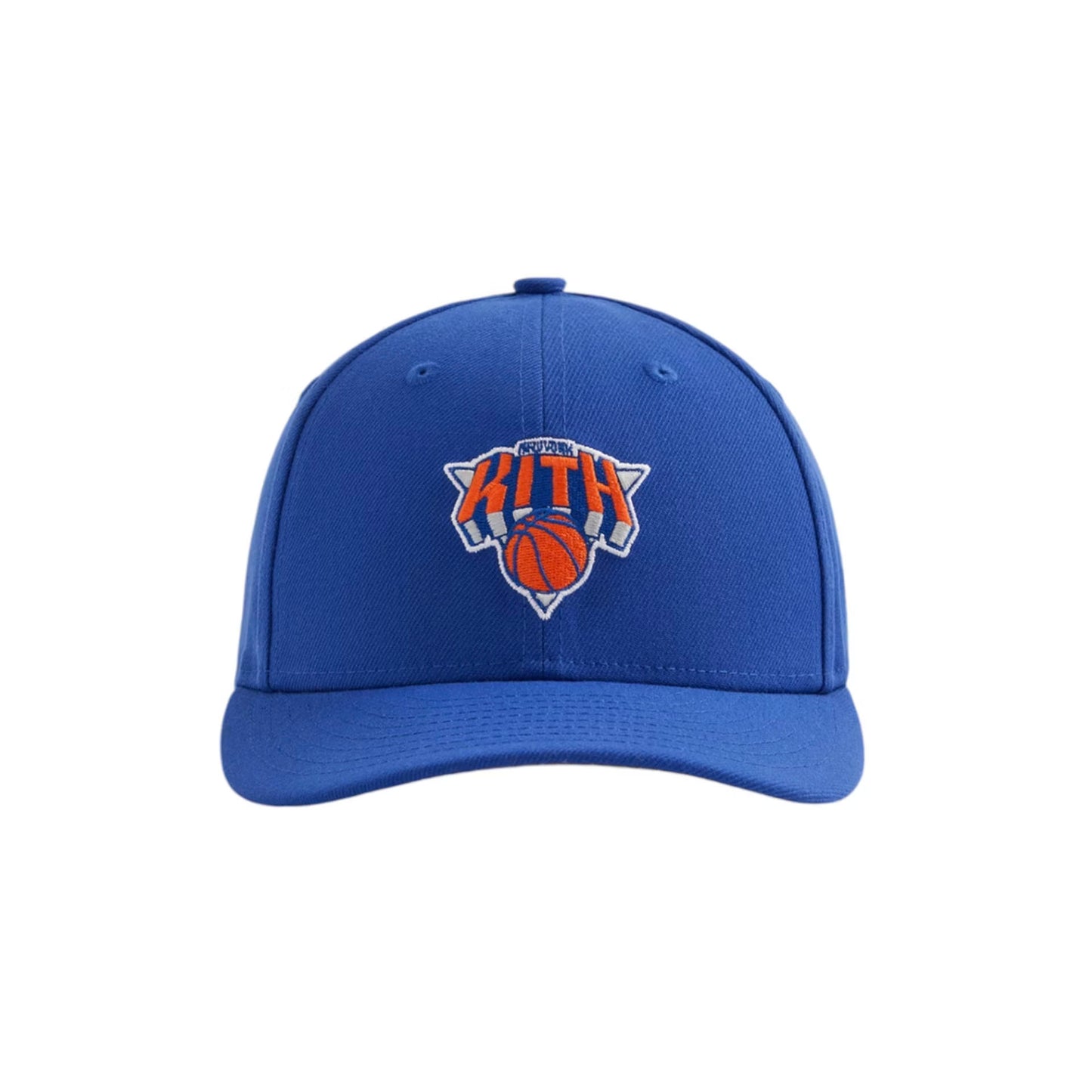 Kith x New Era The New York Knicks Logo Low Profile 59Fifty Fitted Royal