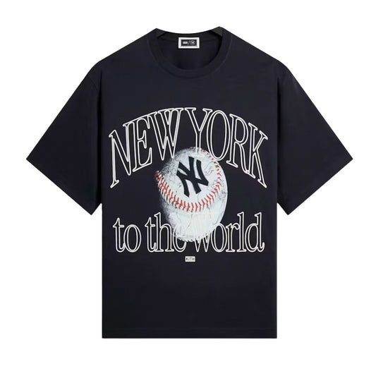 Kith x New York Yankees New York to the World Vintage Alex Tee