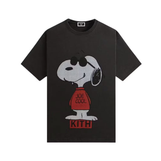 Kith x Peanuts Joe Cool Vintage Tee Black [USED] - L (Used)