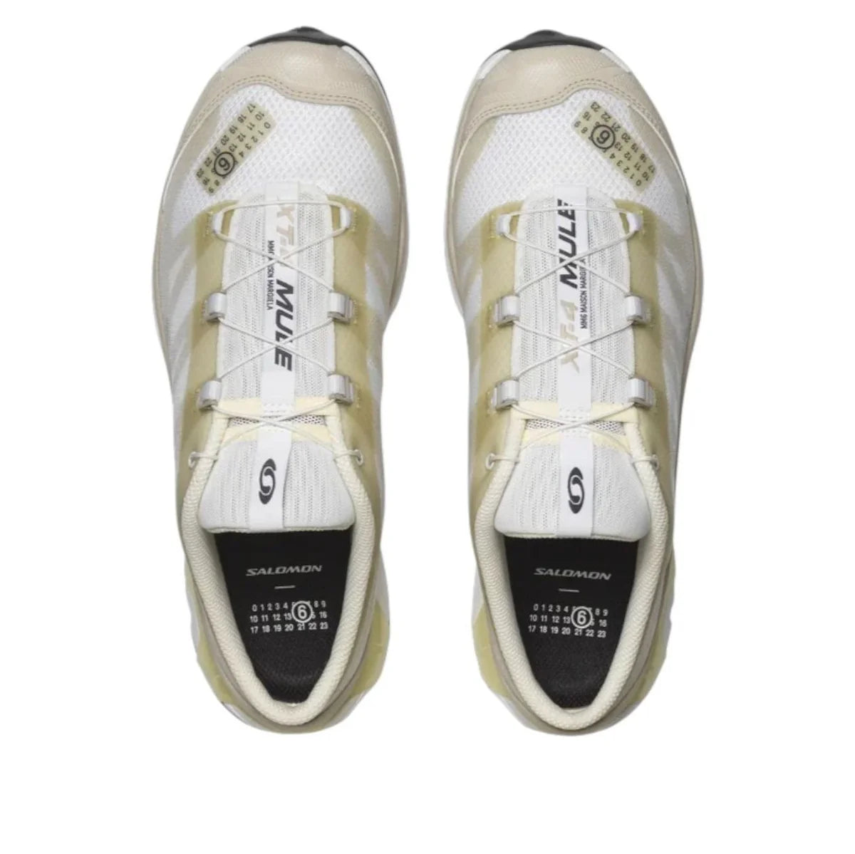 L47811200 Salomon XT-4 Mule MM6 Maison Margiela White Green Haze
