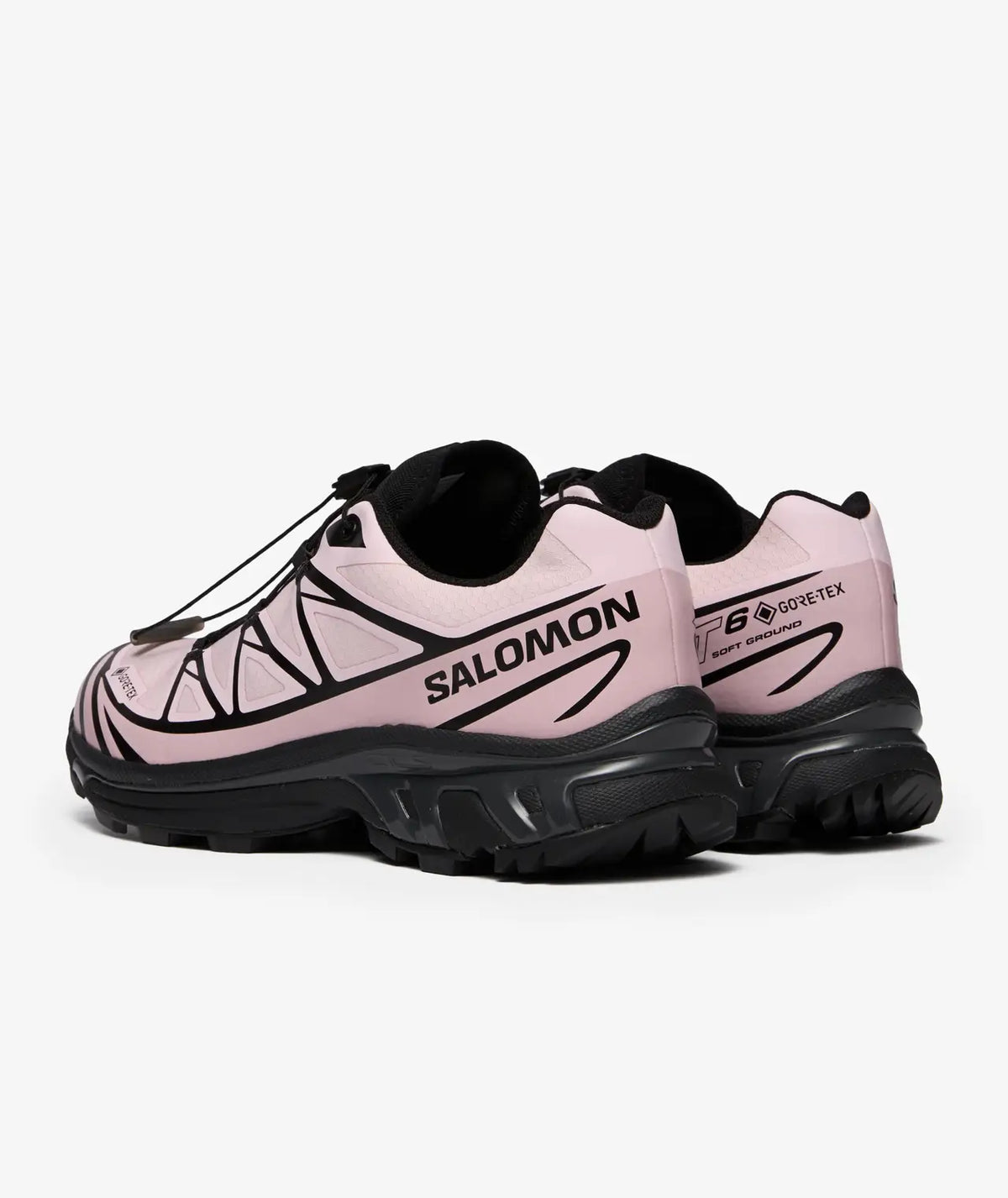 L49215600 Salomon XT-6 Gore-Tex Black Icy Pink Dawn Pink