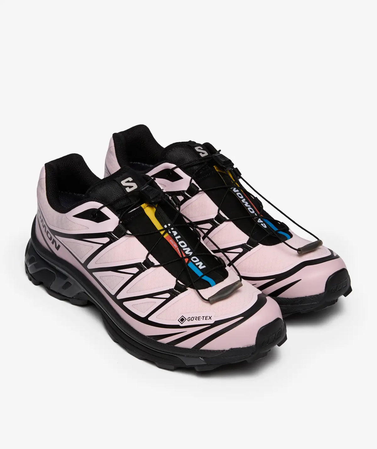 L49215600 Salomon XT-6 Gore-Tex Black Icy Pink Dawn Pink