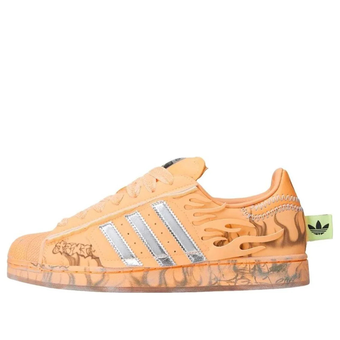 LA1501 adidas Superstar Hellstar Hazy Orange