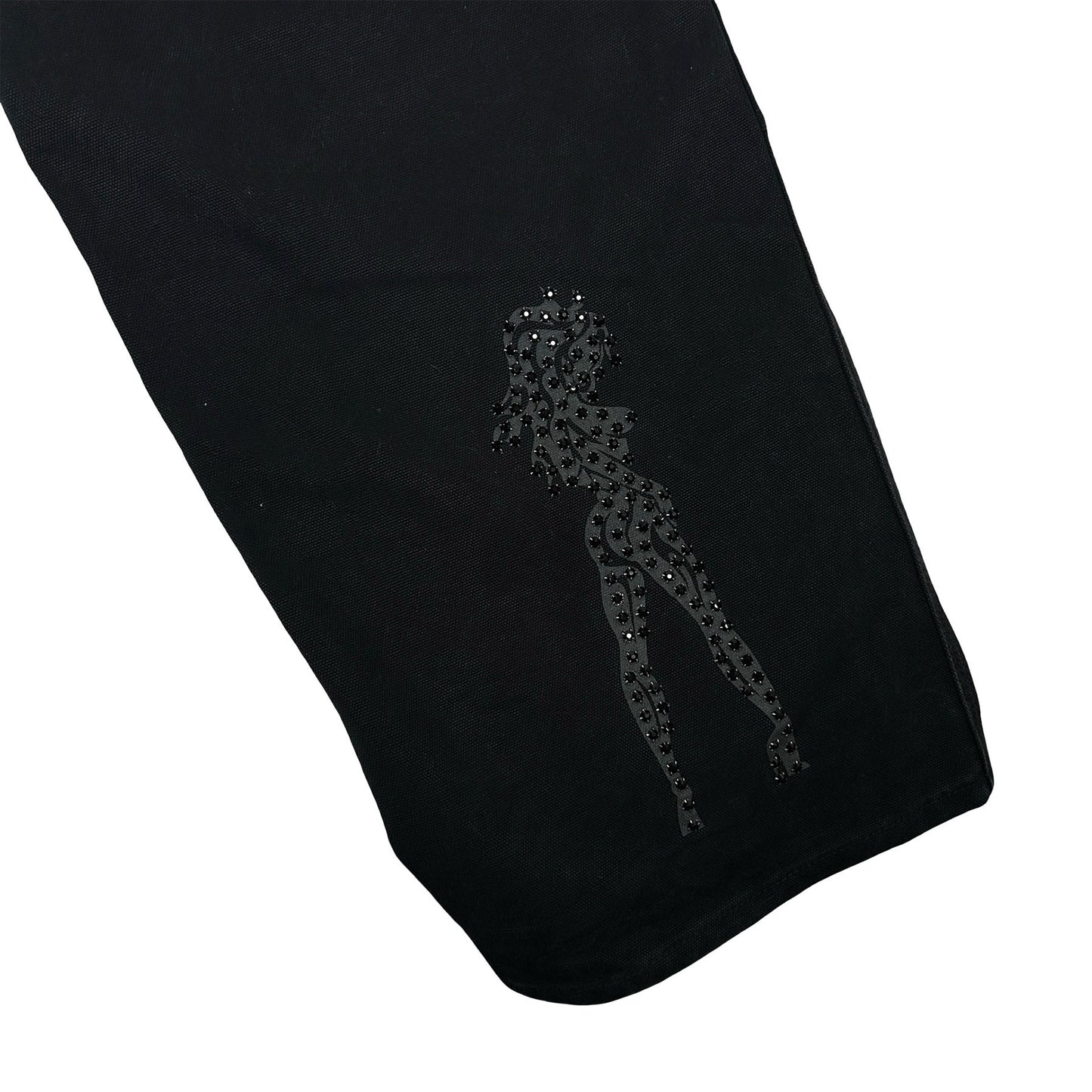 Supreme The Great China Wall Double Knee Painter Pant Black [USED] - 34 (Used)