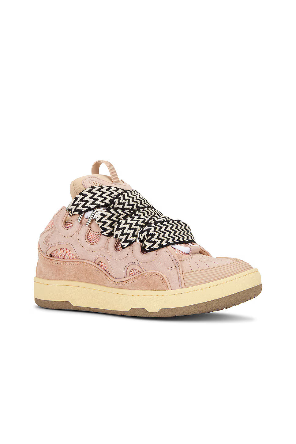 FM-SKRK11-DRA2-A20 Lanvin Leather Curb Pale Pink