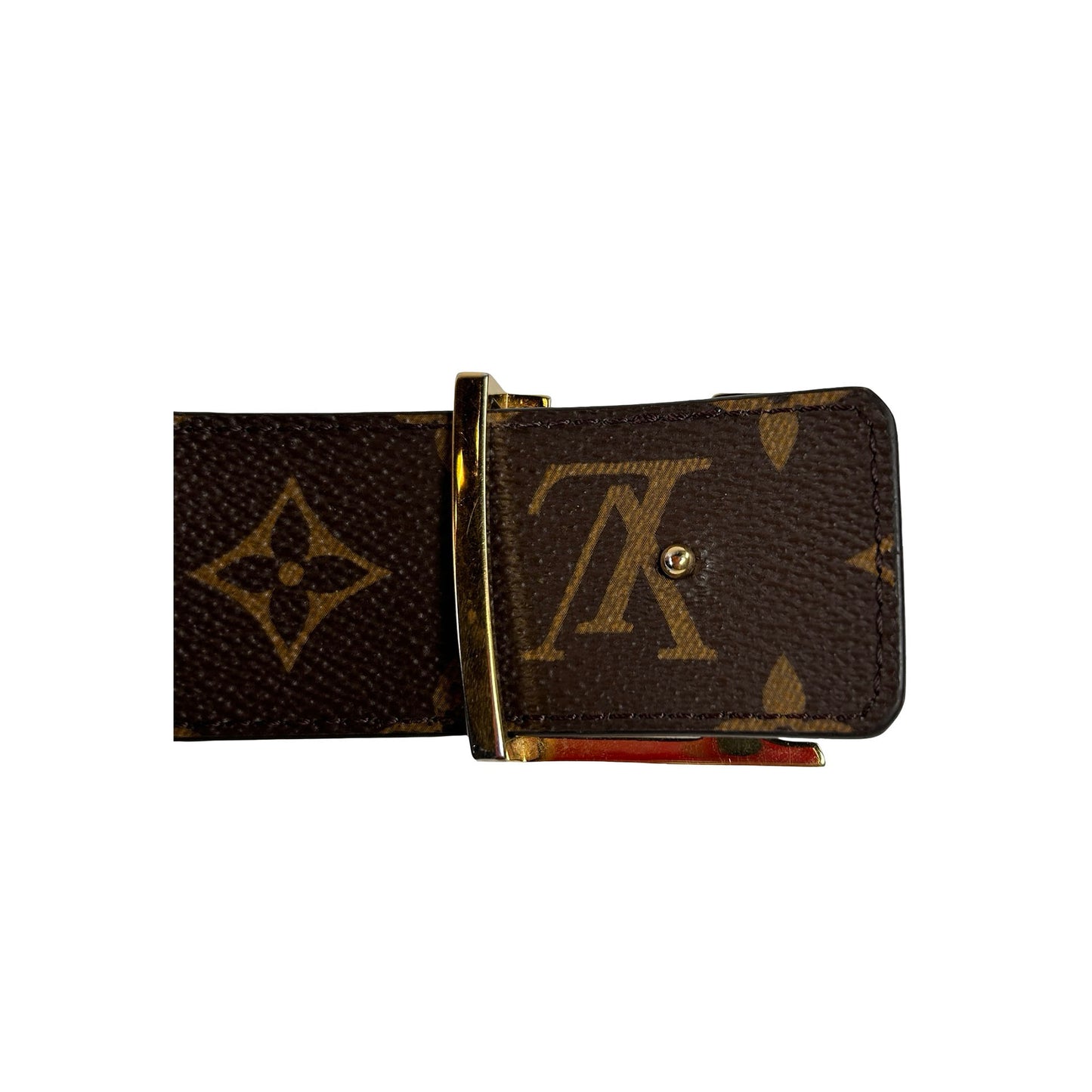 Louis Vuitton LV Initiales 40mm Reversible Belt Monogram [USED] - 38 (Used)