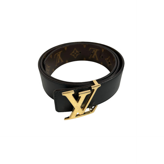 Louis Vuitton LV Initiales 40mm Reversible Belt Monogram [USED] - 38 (Used)