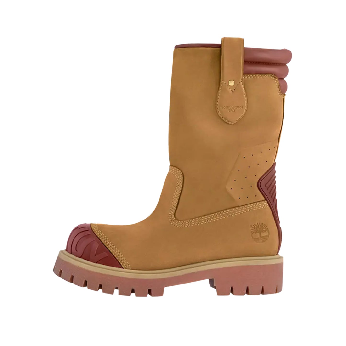 1AD78T Louis Vuitton Timberland Mid Boot Beige [NO BOX]