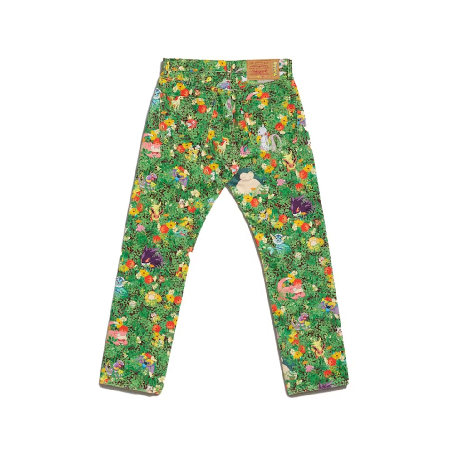 Levis x Pokémon 551Z Authentic Straight Jeans Garden Multicolor [USED] - 32x32 (Used)