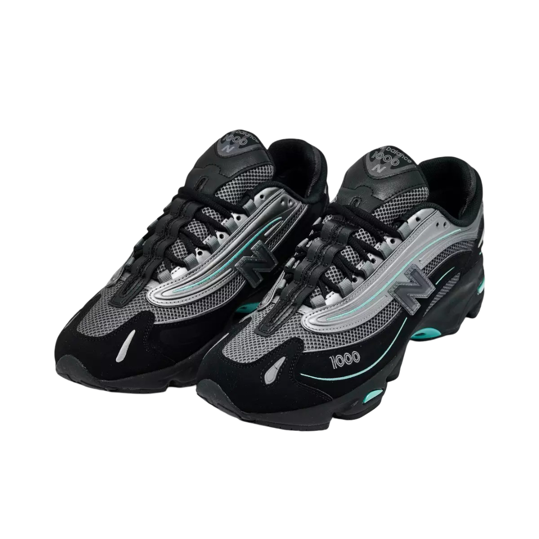M1000JR New Balance 1000 Black Teal