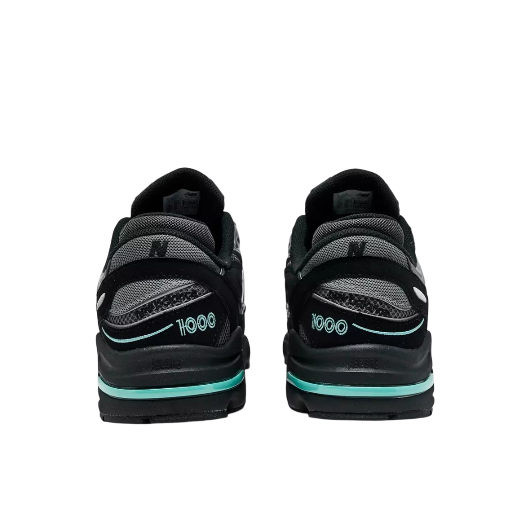M1000JR New Balance 1000 Black Teal