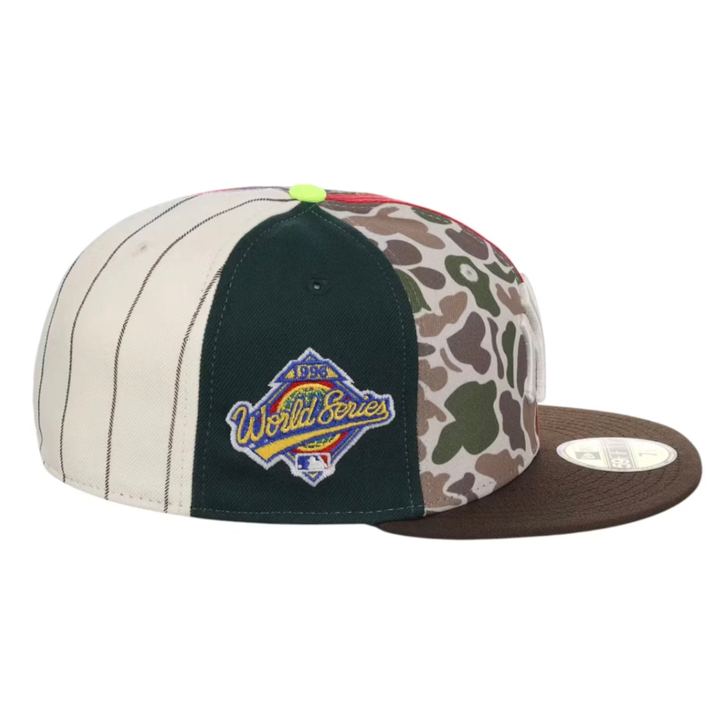 New Era New York Yankees Chase B x MLB Maximal 59Fifty Fitted Cap Multi/Plaid/Pink