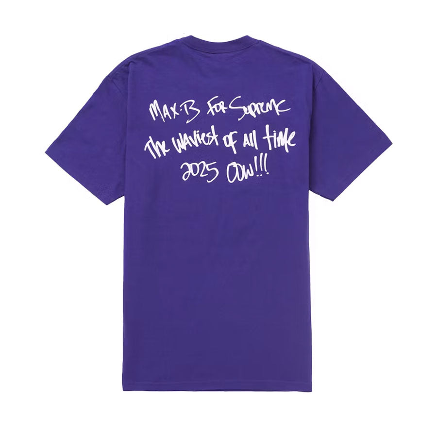 Supreme Max B Tee Purple [USED] - M (Used)