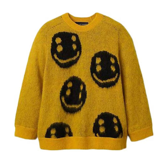 Marc Jacobs x Cactus Plant Flea Market Smiley Sweater Yellow/Black