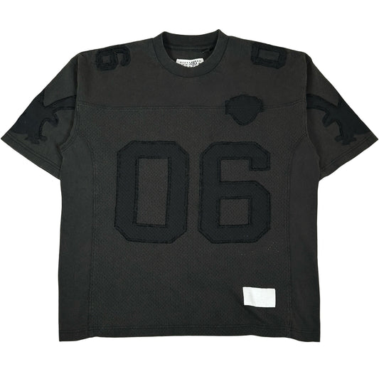 Supreme MM6 Maison Margiela Cotton Football Jersey Black [USED] - S (Used)