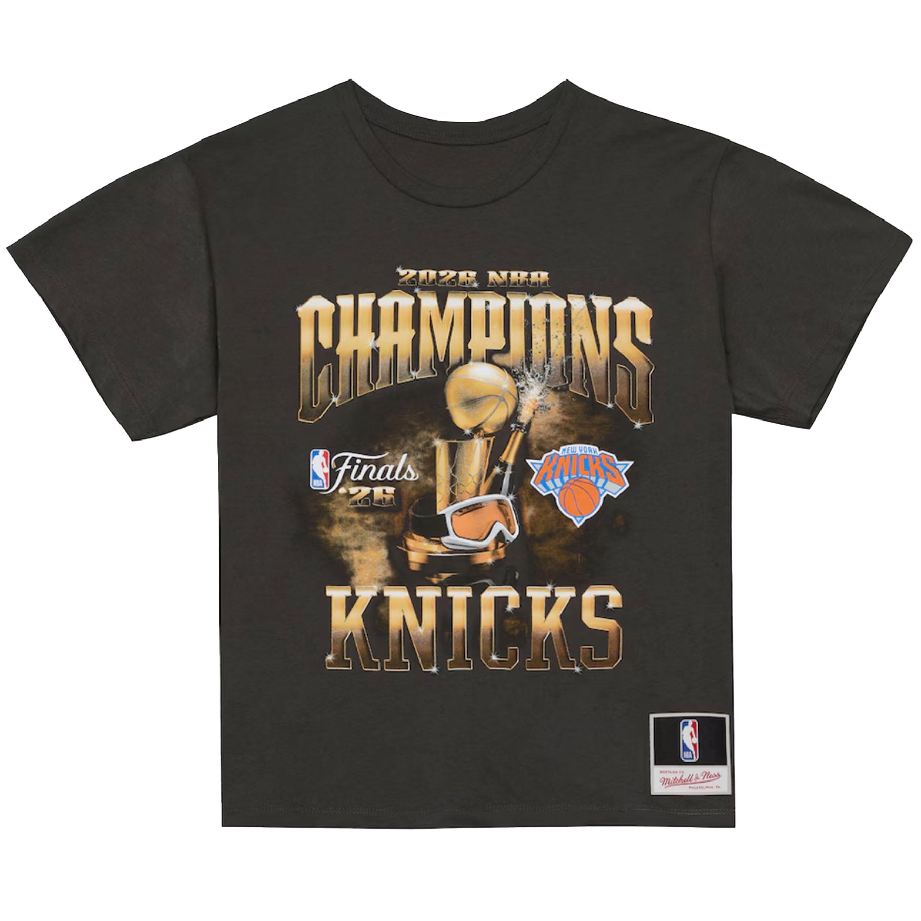 Men's New York Knicks Mitchell & Ness Black 2026 NBA Finals