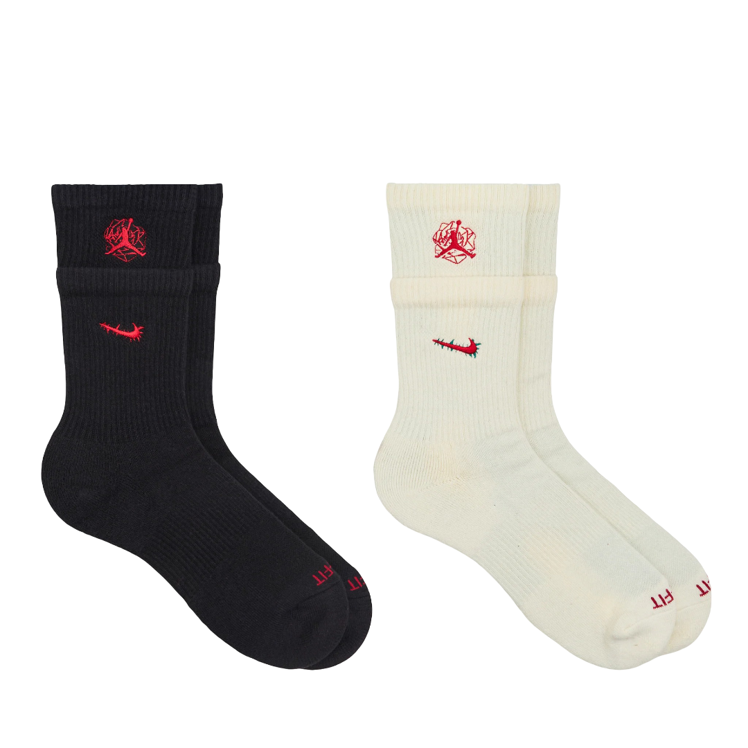 Nike Jordan x Teyana Taylor Women's Socks (Set of 4) Multicolor