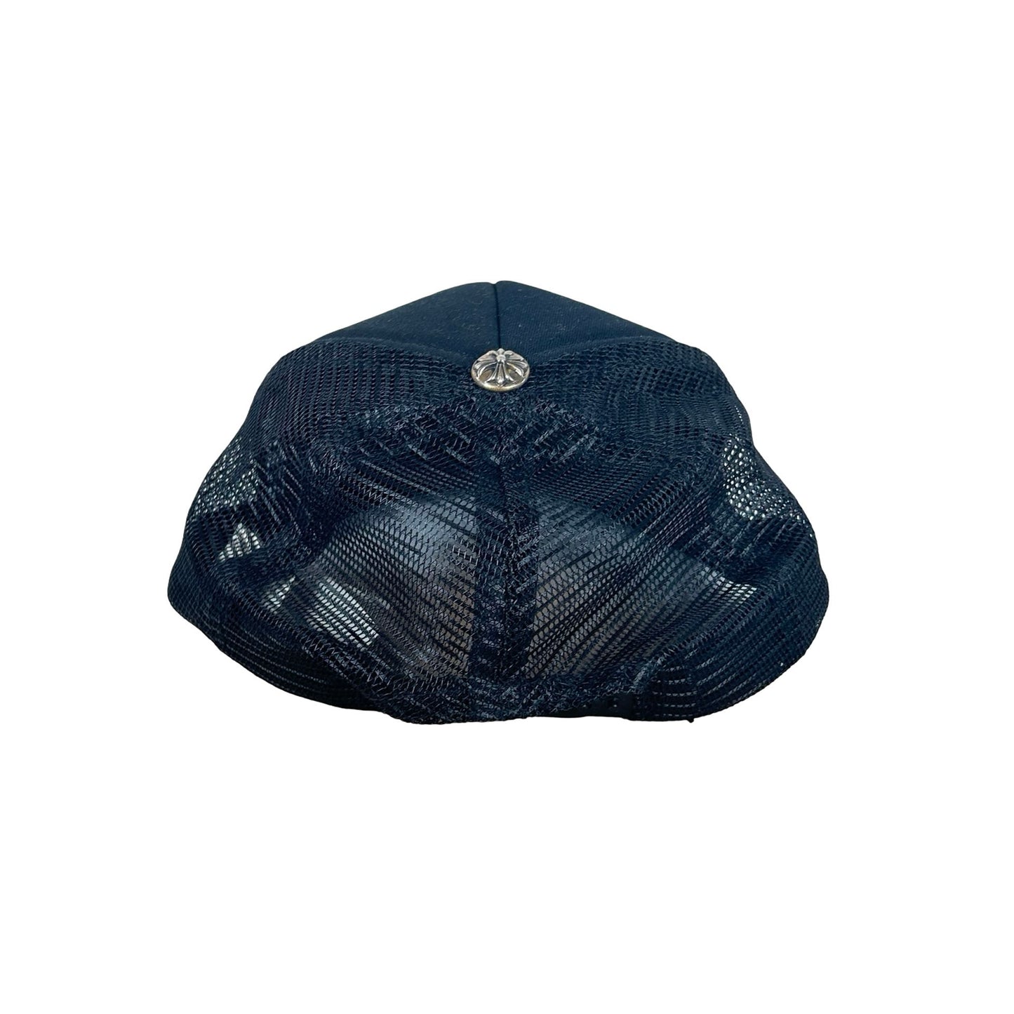 Chrome Hearts CH New York City Trucker Hat Black/Black [USED2]