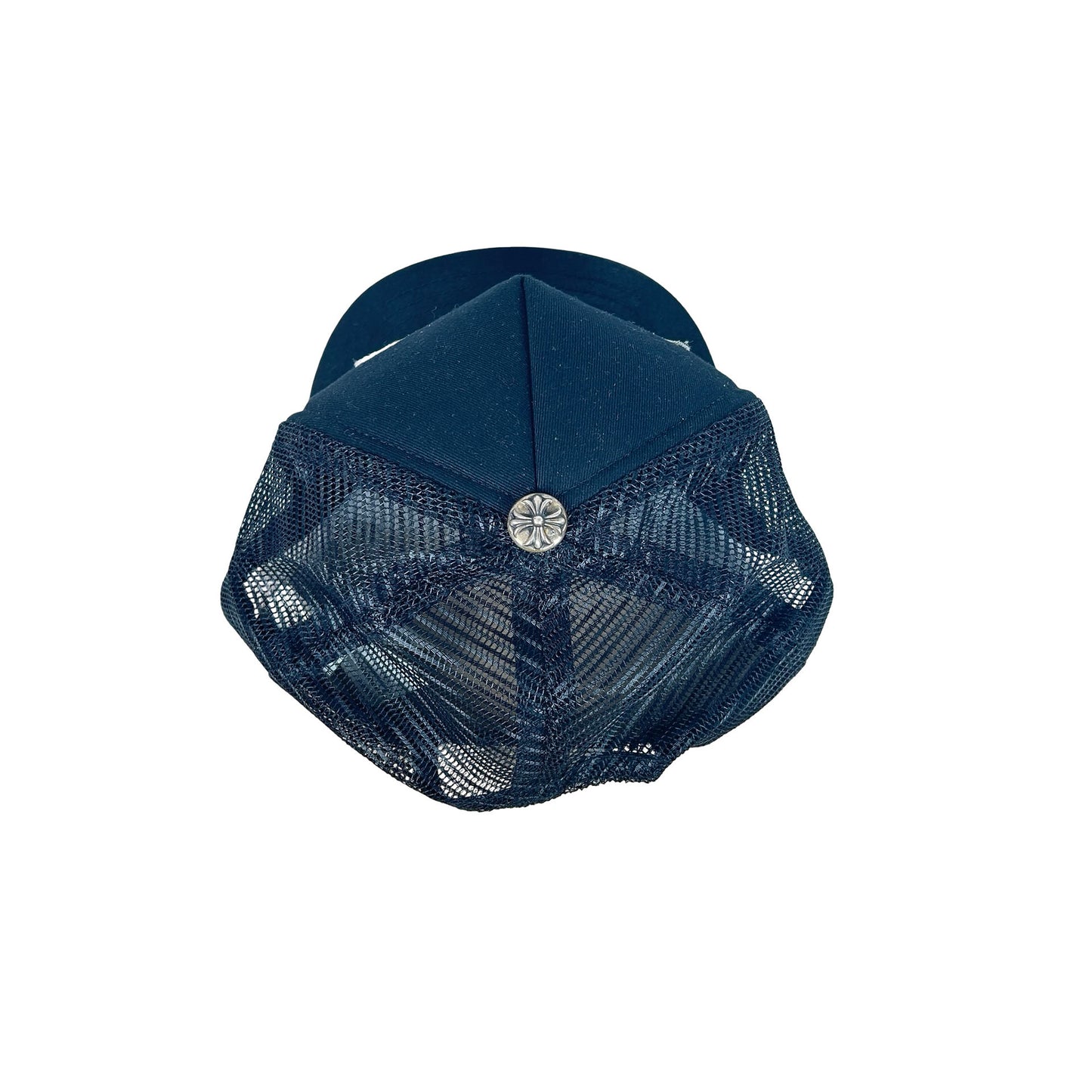 Chrome Hearts CH New York City Trucker Hat Black/Black [USED2]