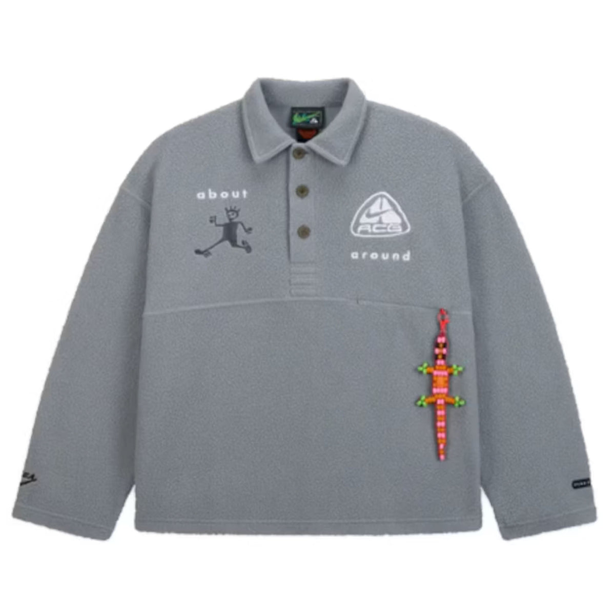 Nike ACG x CPFM L/S Polo Grey