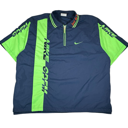 Nike x Cactus Plant Flea Market S/S Polo Navy Green [USED] - L (Used)