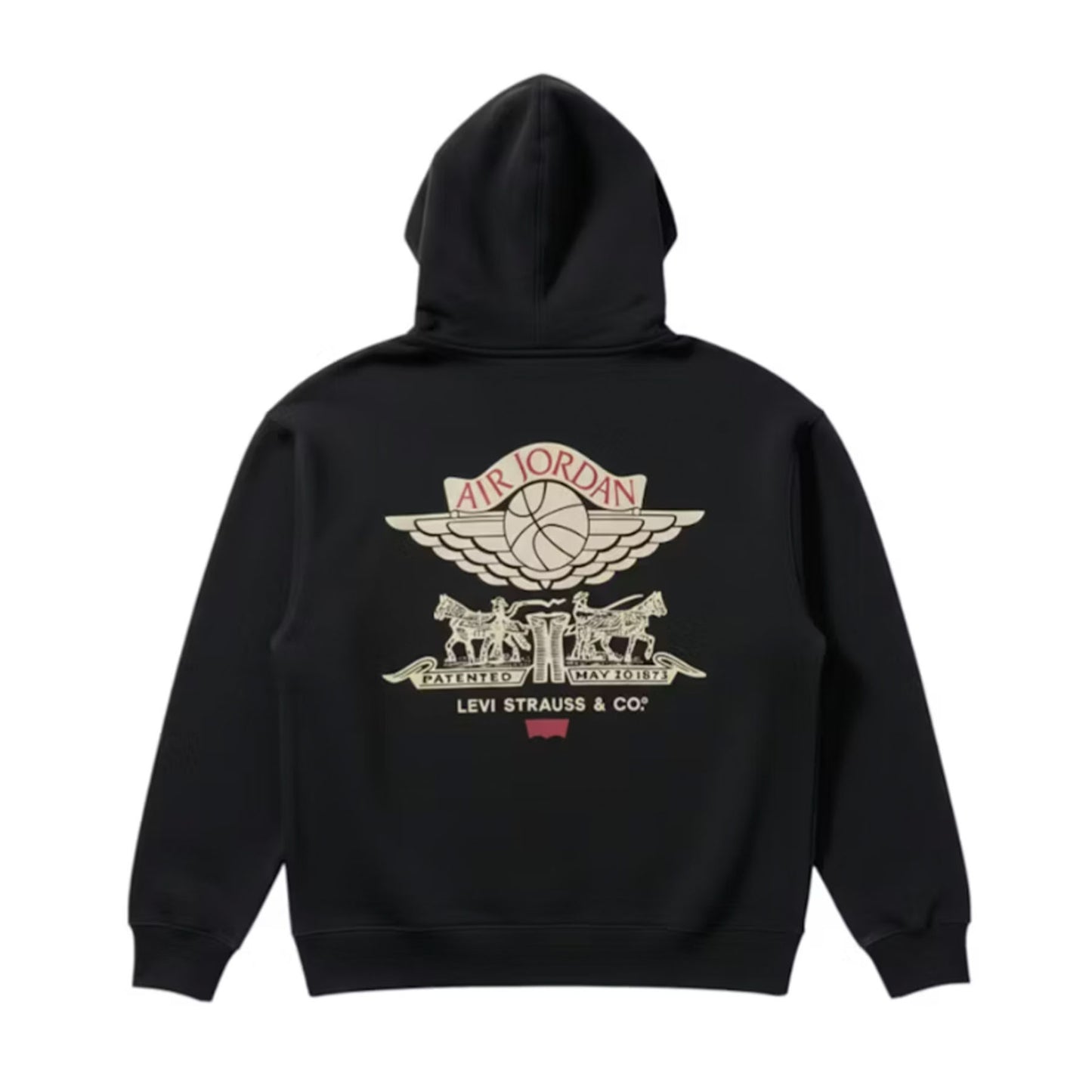 Nike Jordan x Levi's Full Zip Hoodie Black
