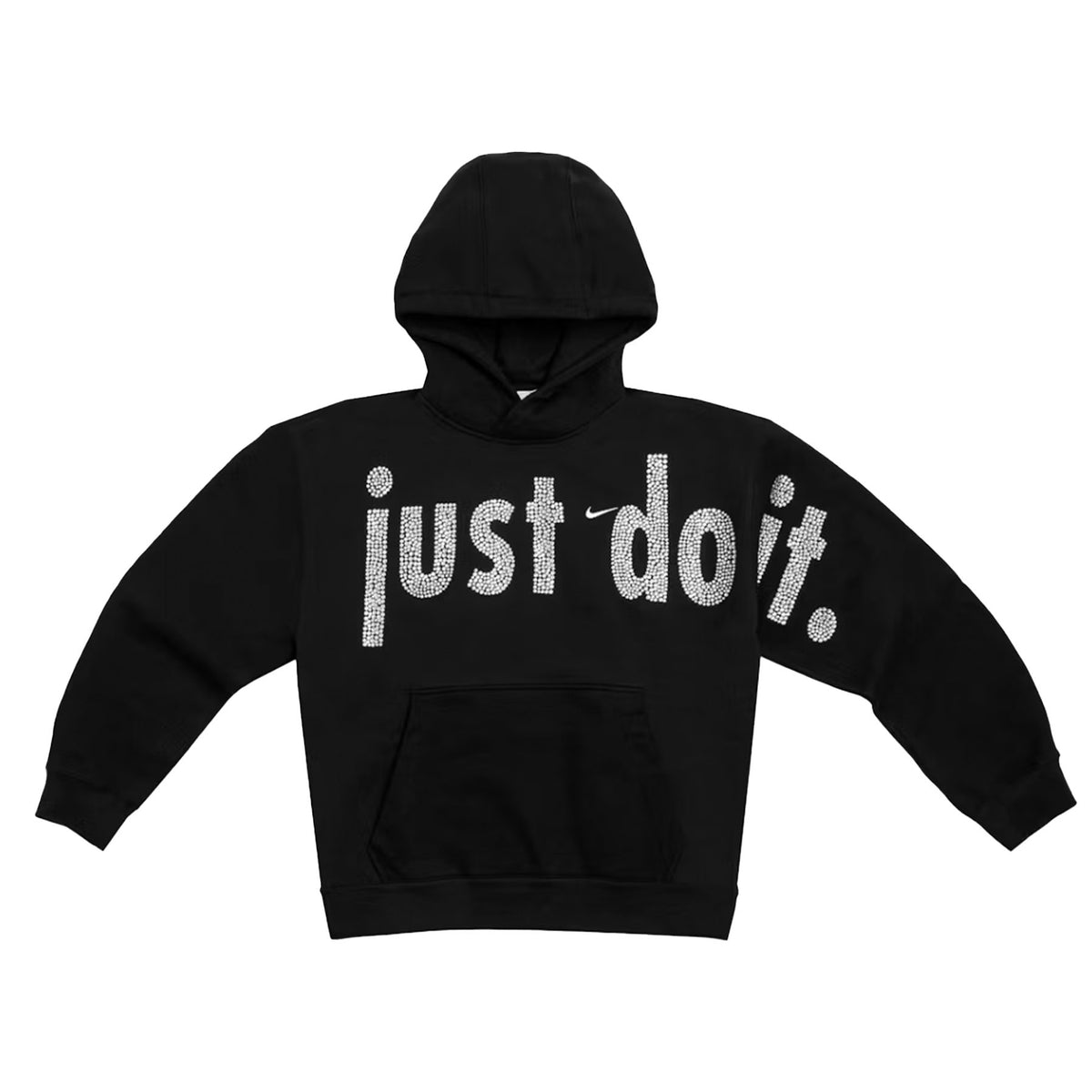 Nike x Cactus Plant Flea Market Crystal Just Do It Hoodie Black