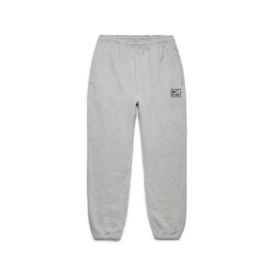 Nike x Stussy Fleece Sweatpants Grey (SS23) [USED] - XL (Used)