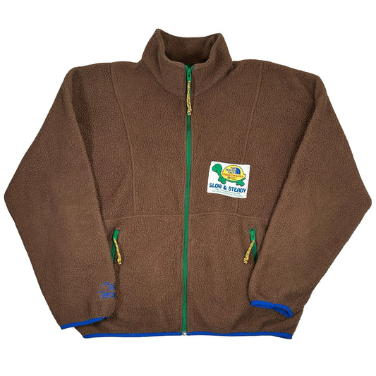 The North Face x Online Ceramics Sherpa Attitude FZ Jacket Brown [USED] - L (Used)