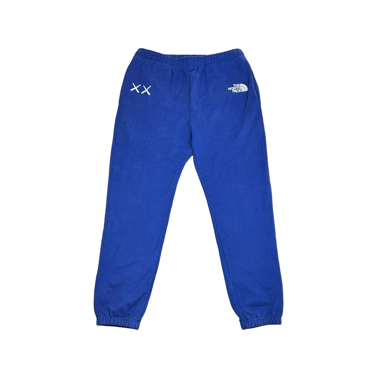 KAWS x The North Face Sweat Pants Bolt Blue [USED] - L (Used)