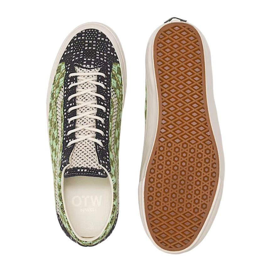 VN000D51E06 Vans OTW Old Skool 36 Engineered Knit Tap Shoe Green