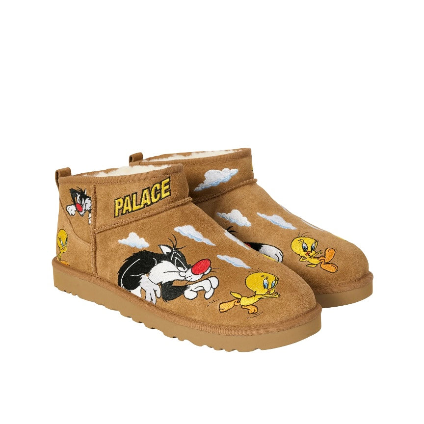 1181891 CHE UGG Classic Ultra Mini Boot Palace x Looney Tunes Chestnut