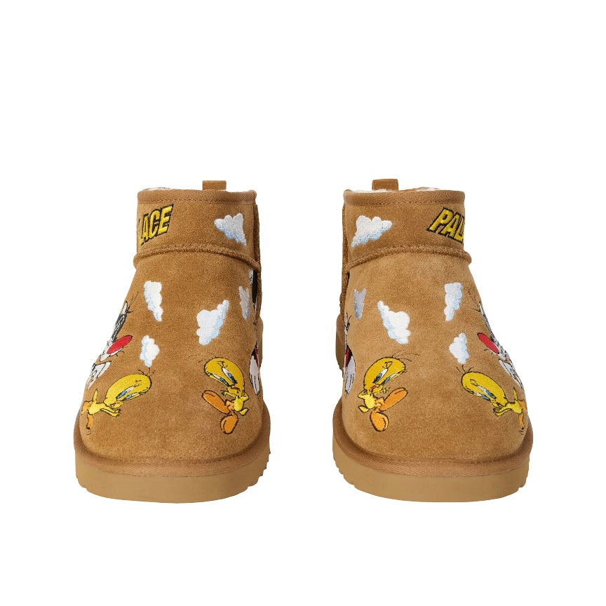 1181891 CHE UGG Classic Ultra Mini Boot Palace x Looney Tunes Chestnut