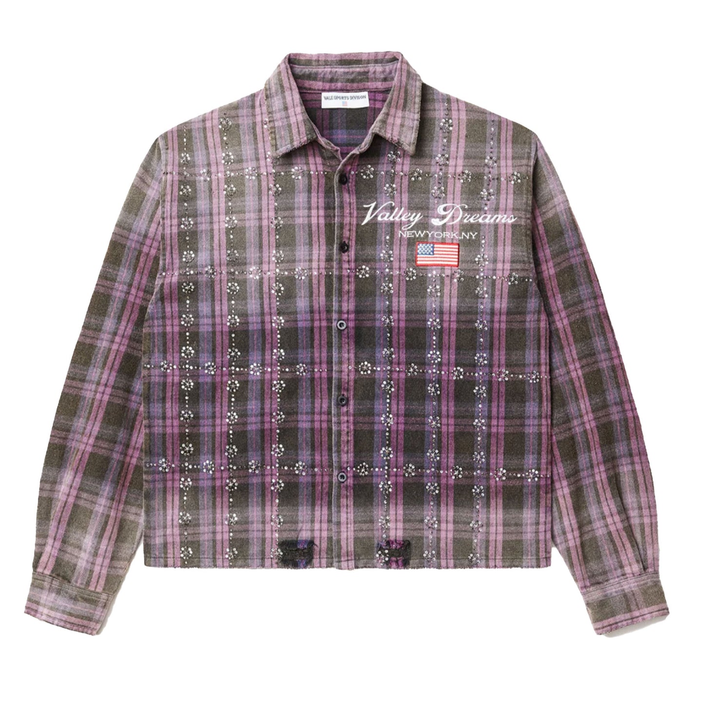 Vale Forever Purple Rain Flannel [USED] - L (Used)
