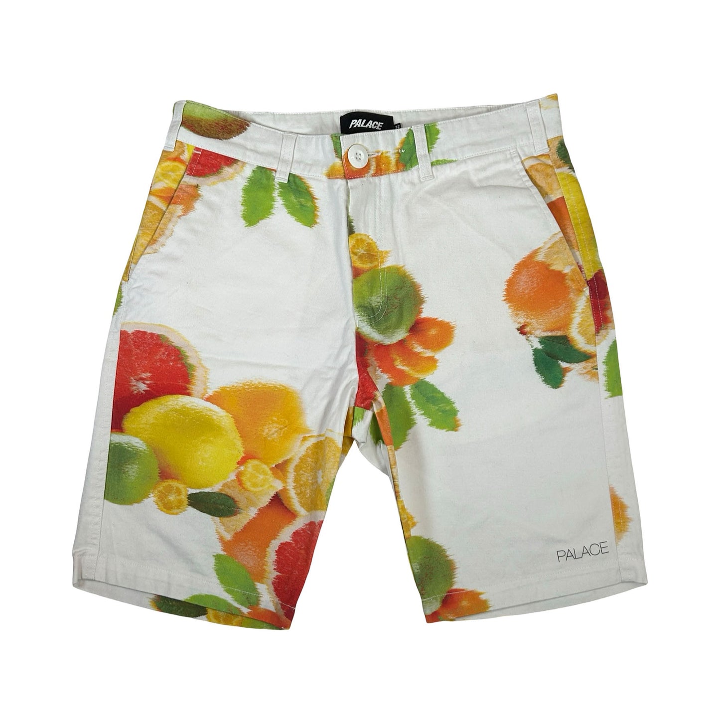 Palace Citrus Acid Work Short White/Pink/Orange