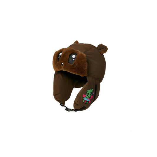 Palace Kawaii Puffa Trooper Hat Brown