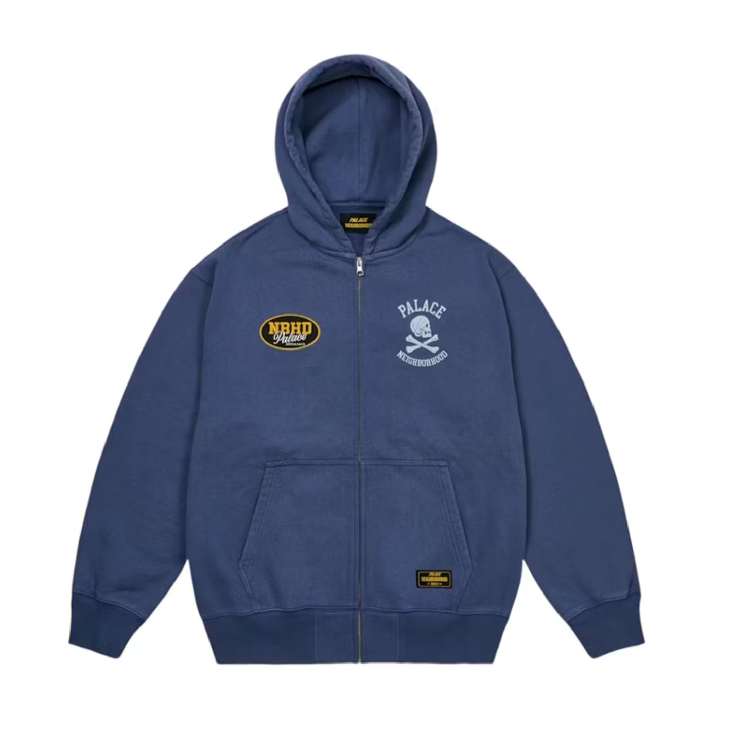 Palace x Neighborhood Skull Zip Hood Navy [USED] - XL (Used)