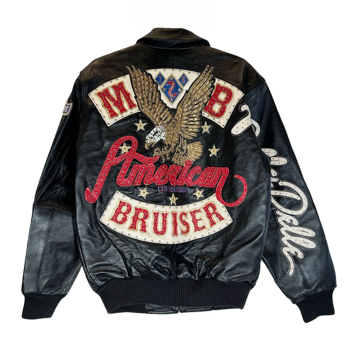 PELLE PELLE Men's American Bruiser Plush Leather Jacket [USED] - M (Used)