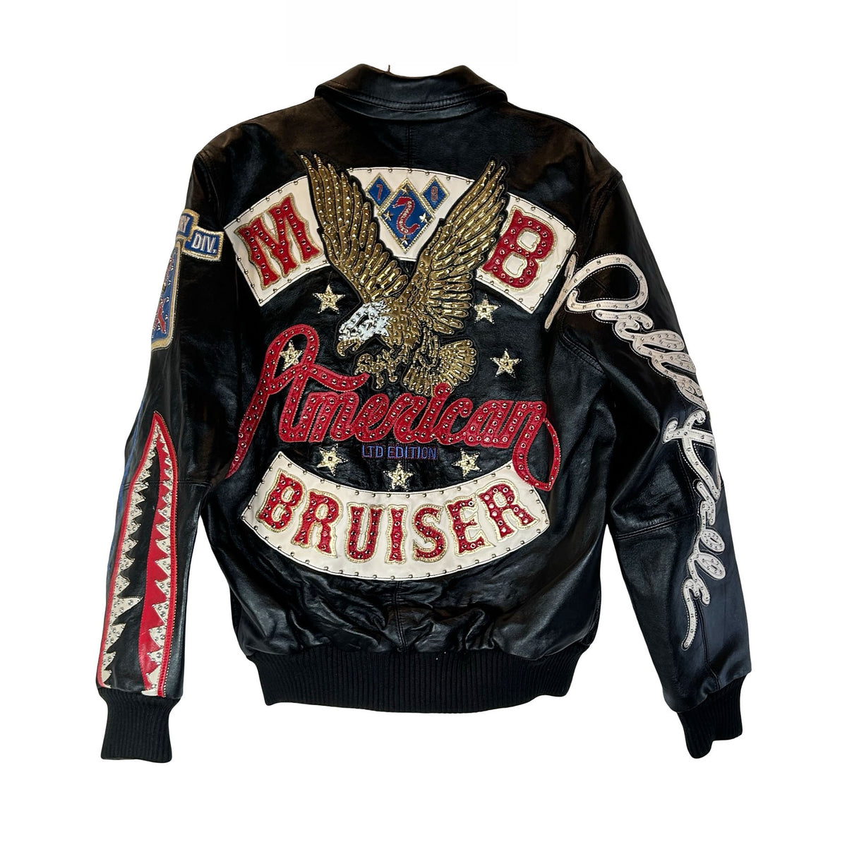 PELLE PELLE Men's American Bruiser Plush Leather Jacket [USED] - M (Used2)