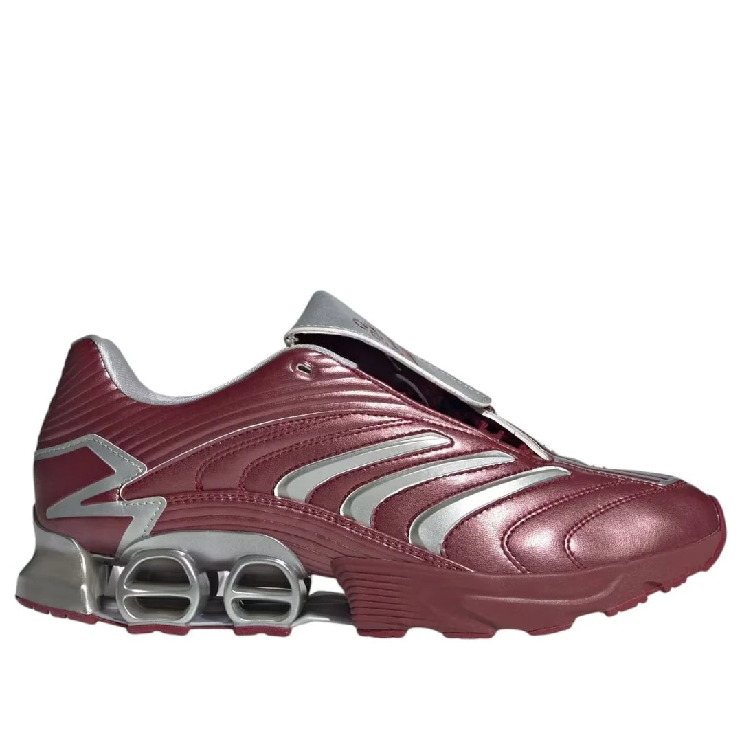 JS1554 adidas Predator Megaride Burgundy Silver Metallic [NO BOX)