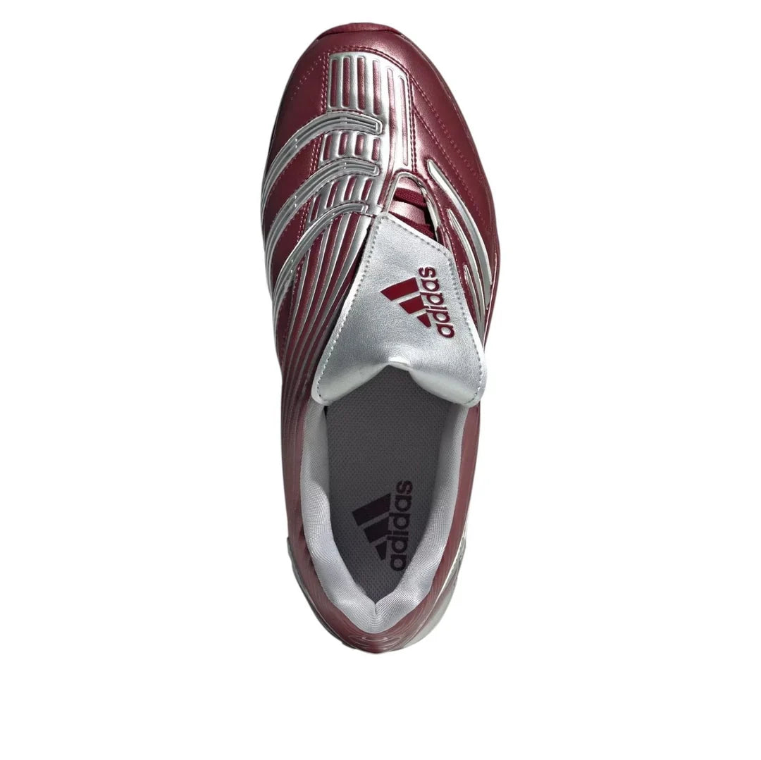 JS1554 adidas Predator Megaride Burgundy Silver Metallic [NO BOX)