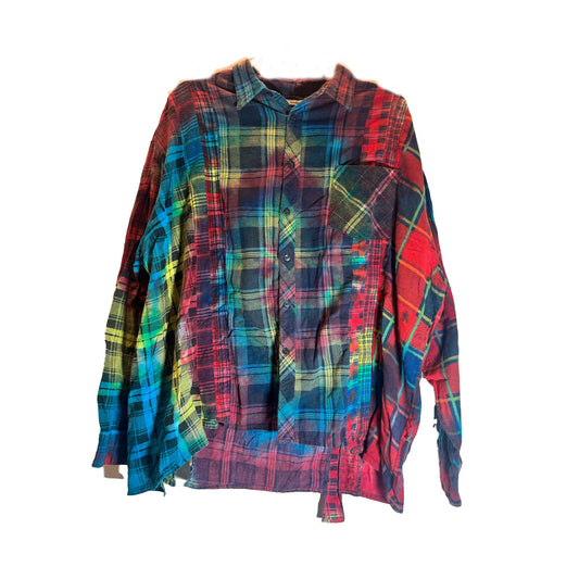 Rebuild by Needles Plaid Multicolor Flannel [USED] - OS (Used)