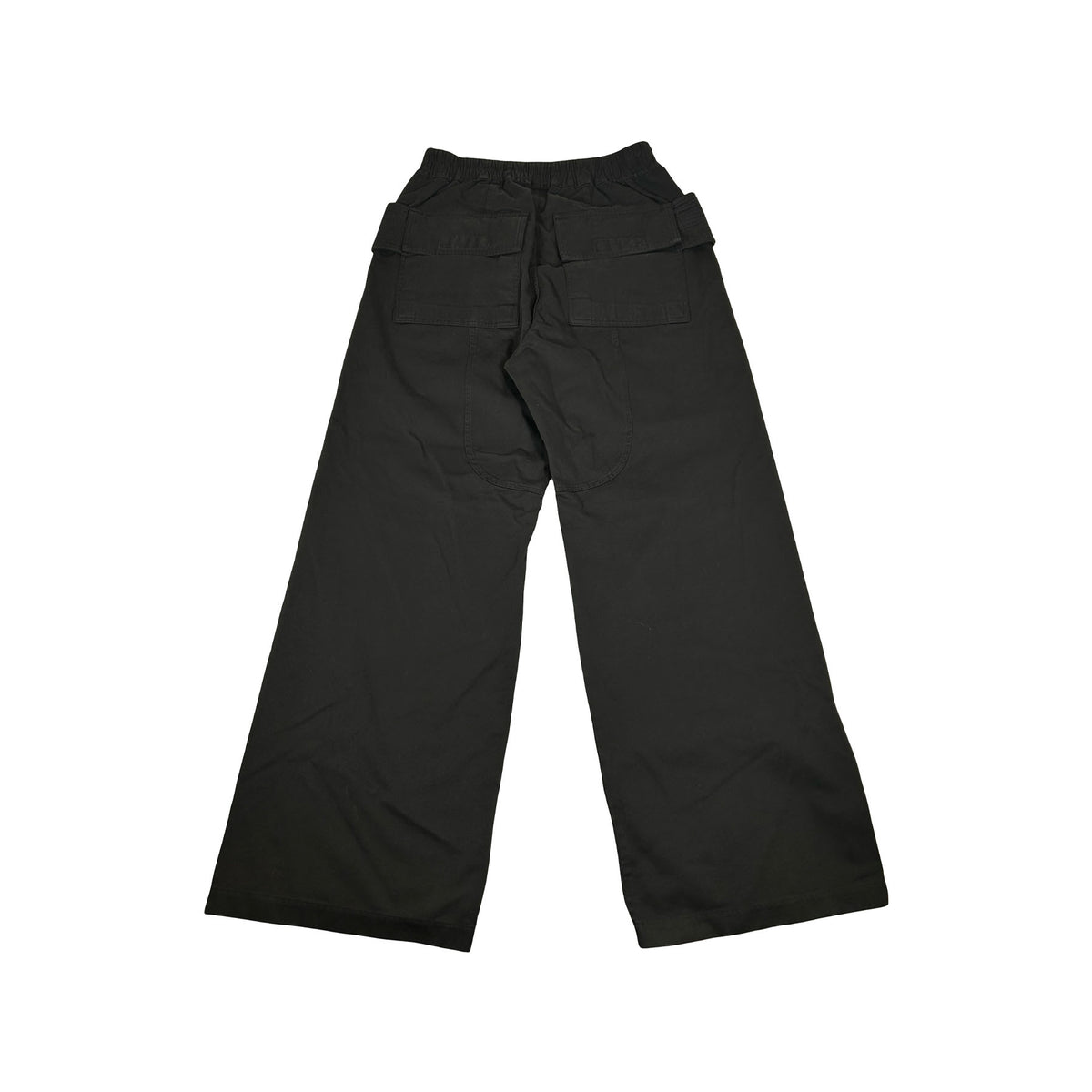 Rick Owens Creatch Cargo Wide-Leg Drawstring Pant Black [USED] - M (Used)